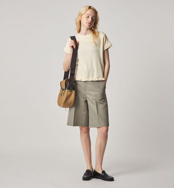 STEVEN ALAN「＜Steven Alan＞フリル Tシャツ」|Tシャツ・カットソー|