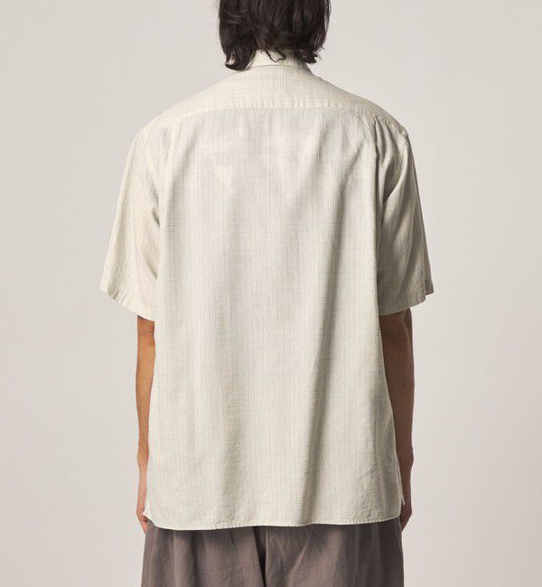 STEVEN ALAN「＜Steven Alan＞ ドビー レギュラーカラー ショートスリーブ シャツ BOX」|シャツ・ブラウス|