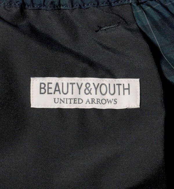 BEAUTY&YOUTH UNITED ARROWS「バギー チェック イージー パンツ NO.11」|チノ|