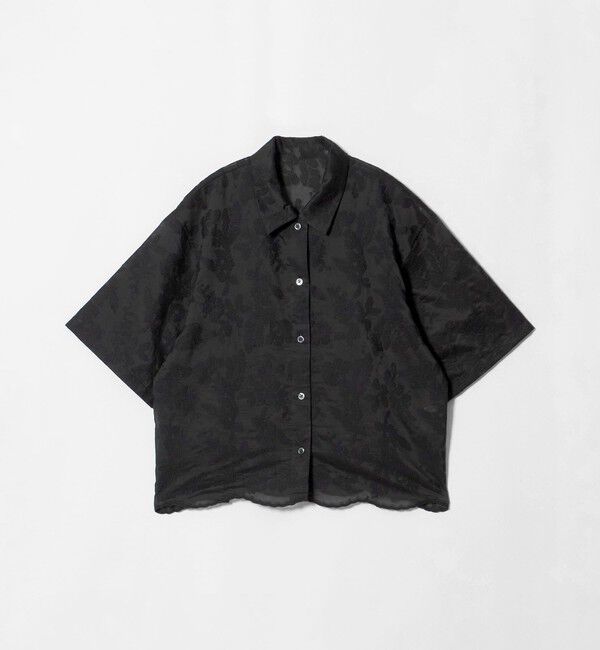 BEAUTY&YOUTH UNITED ARROWS「セルロースポリエステル クロスステッチ シャツ ウォッシャブル」|シャツ・ブラウス|