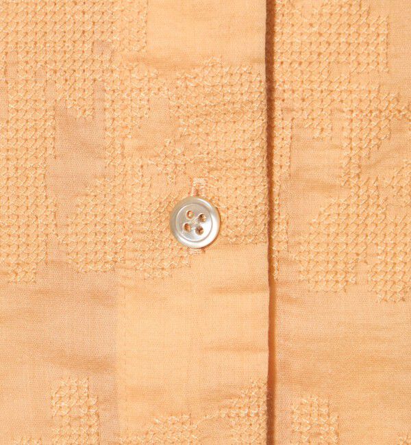 BEAUTY&YOUTH UNITED ARROWS「セルロースポリエステル クロスステッチ シャツ ウォッシャブル」|シャツ・ブラウス|