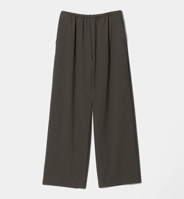 BEAUTY&YOUTH UNITED ARROWS「ラインストーン イージーパンツ ウォッシャブル」|その他|DK.BROWN