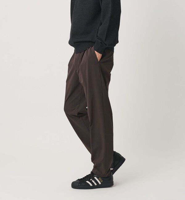 BEAUTY&YOUTH UNITED ARROWS「360&deg;MASTER 1プリーツ イーズ コンフォート イージーパンツ NO.6 セットアップ対応 撥水 ストレッチ ウォ」|チノ|