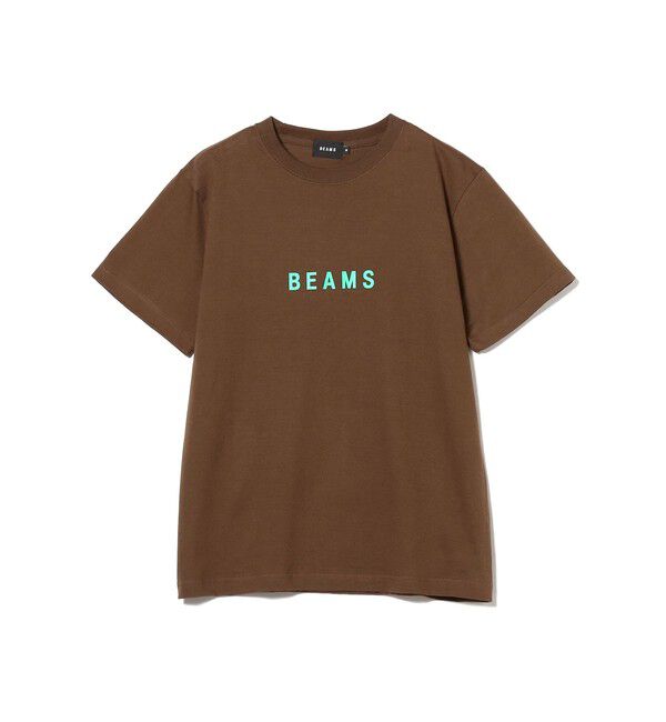 BEAMS「BEAMS / ロゴ Tシャツ 24SS」|Tシャツ・カットソー|BROWN