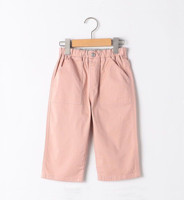 SHIPS KIDS「SHIPS KIDS:80～90cm / カラー 6分丈 ショーツ」|その他|ピンク