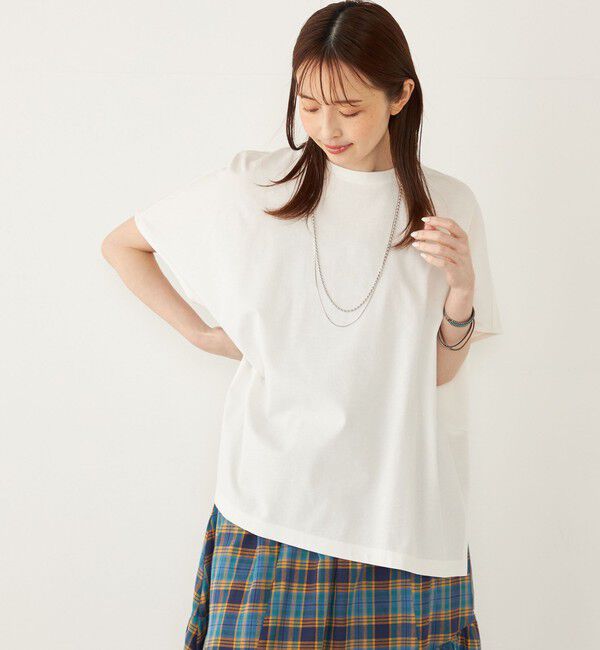 SHIPS Colors 「SHIPS Colors:〈手洗い可能〉ハイツイスト ケープ プルオーバー」|Tシャツ・カットソー|