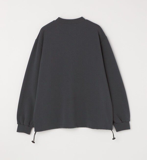 SHIPS any「SHIPS any: クリア ダンボール セミモックネック カットソー (セットアップ対応)◇」|Tシャツ・カットソー|