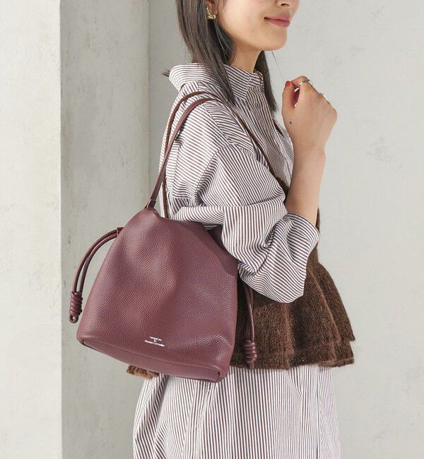 SHIPS for women「《一部予約》【WEB限定】George Cinq: DRAWSTRING BAG（S）」|ショルダー・メッセンジャー|