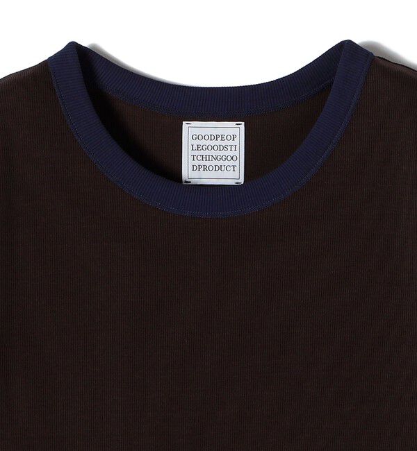 SHIPS for women「【一部SHIPS別注】GGG:〈手洗い可能〉クルーネック 半袖 TEE」|Tシャツ・カットソー|