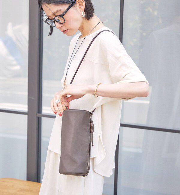 SHIPS for women「【SHIPS別注】&MyuQ: MARU NY」|ショルダー・メッセンジャー|