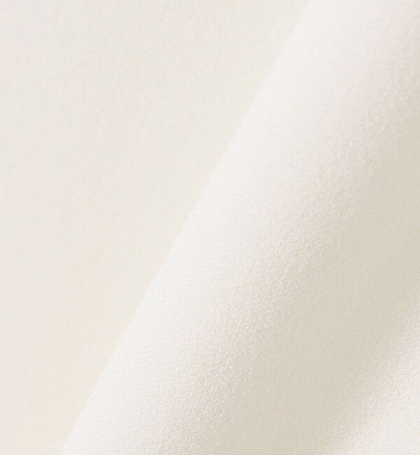 quaranciel「《予約》quaranciel:〈洗濯機可能〉カットジョーゼット ラウンドヘム ルーズ プルオーバー」|Tシャツ・カットソー|