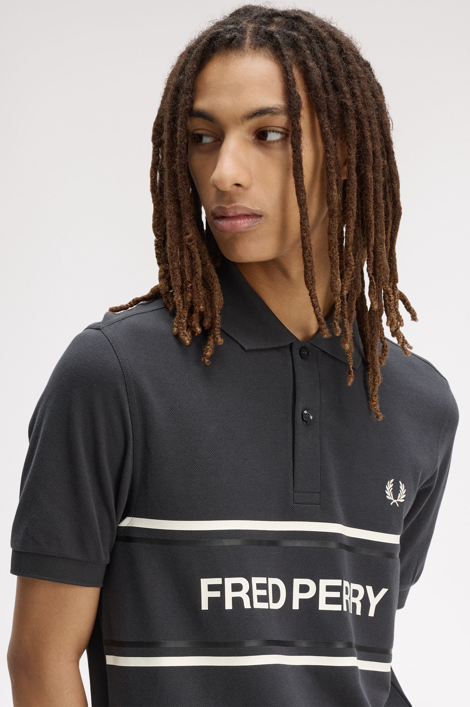 FRED PERRY 「Fred Perry Graphic Polo Shirt／フレッドペリーグラフィックポロシャツ」|ポロシャツ|