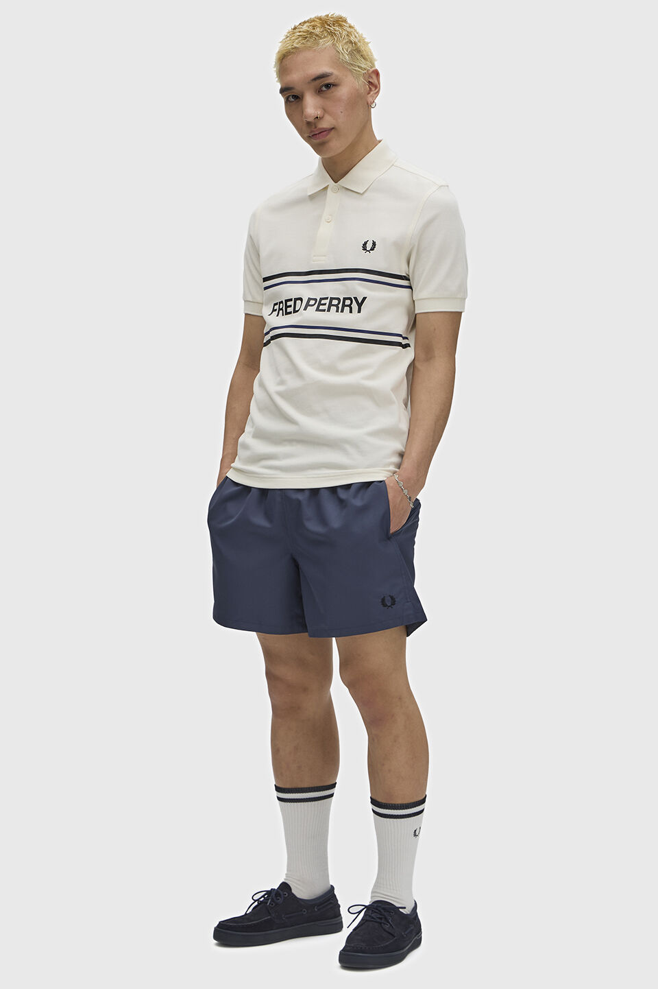 FRED PERRY 「Fred Perry Graphic Polo Shirt／フレッドペリーグラフィックポロシャツ」|ポロシャツ|