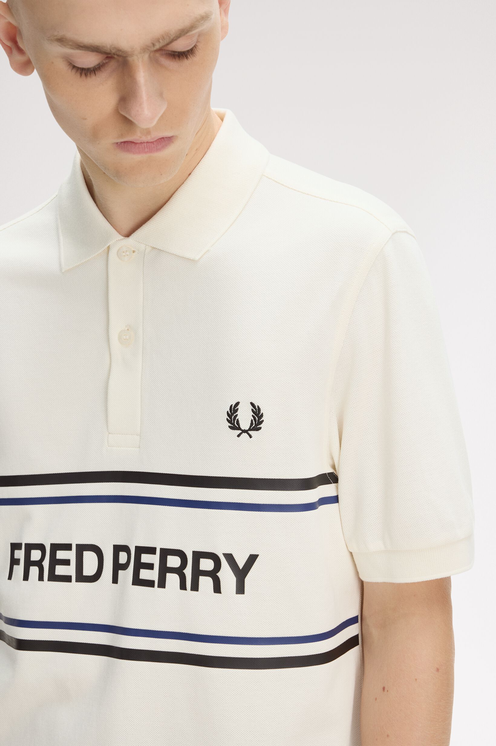FRED PERRY 「Fred Perry Graphic Polo Shirt／フレッドペリーグラフィックポロシャツ」|ポロシャツ|