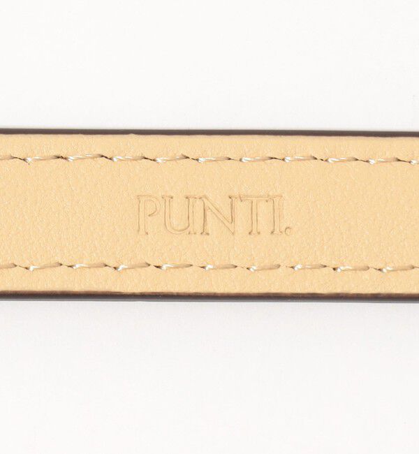 TOMORROWLAND GOODS「PUNTI. オーバルベルト」|ベルト|