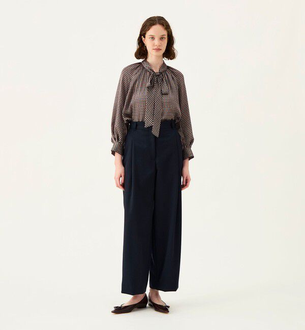 Ballsey「【WEB先行予約】ポロワーズギャバジン 1タックストレートパンツ」|その他|