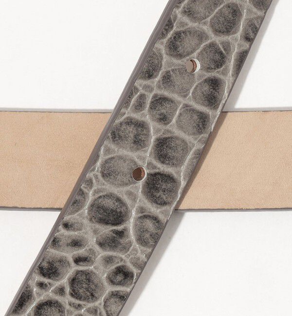 TOMORROWLAND GOODS「LEFIJE CROC ROUND レザーベルト」|ベルト|