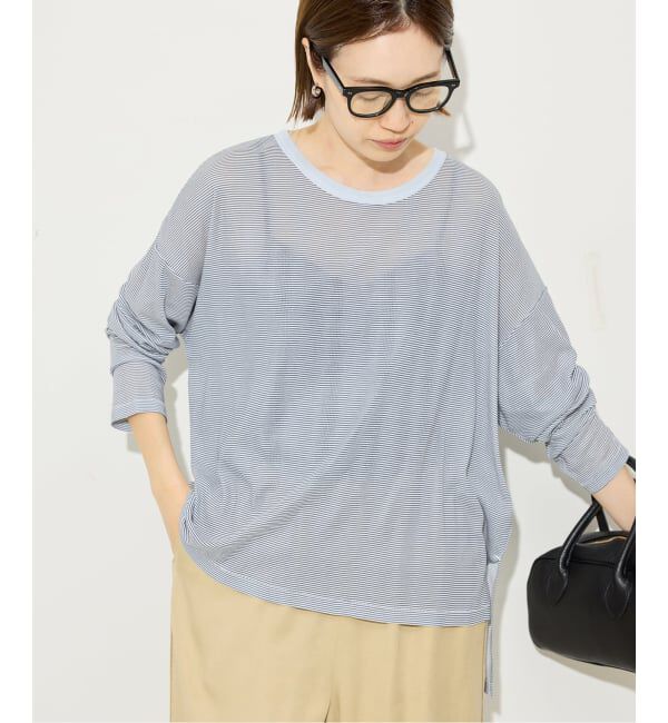 SLOBE IENA「《追加3》miller/ミラー SLOBE別注 シアードルマンロンTEE」|Tシャツ・カットソー|