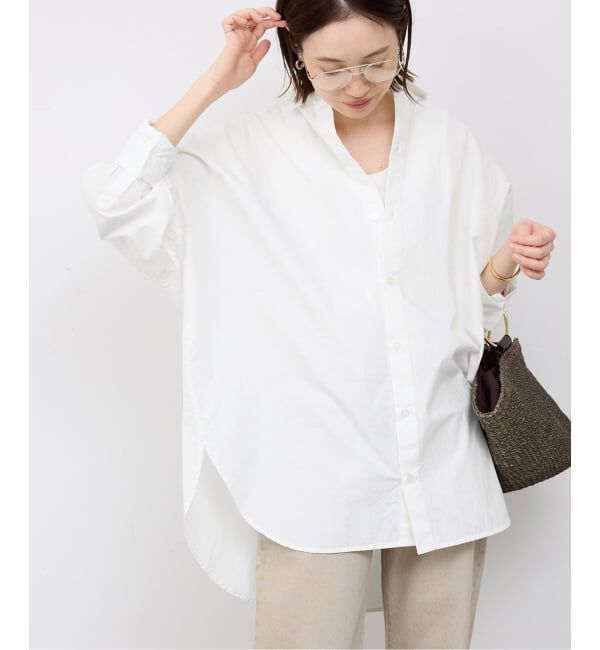 SLOBE IENA「《WEB限定/追加2予約》オーバーサイズシャツ」|シャツ・ブラウス|