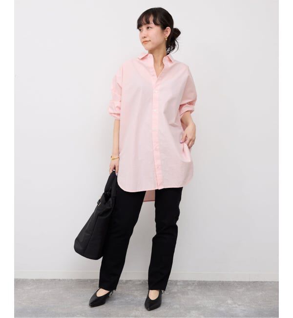 SLOBE IENA「《WEB限定/追加2予約》オーバーサイズシャツ」|シャツ・ブラウス|