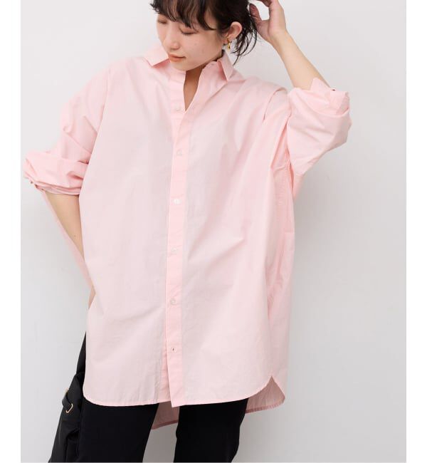 SLOBE IENA「《WEB限定/追加2予約》オーバーサイズシャツ」|シャツ・ブラウス|