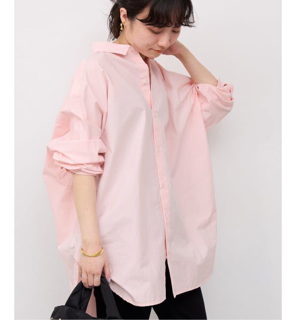 SLOBE IENA「《WEB限定/追加2予約》オーバーサイズシャツ」|シャツ・ブラウス|