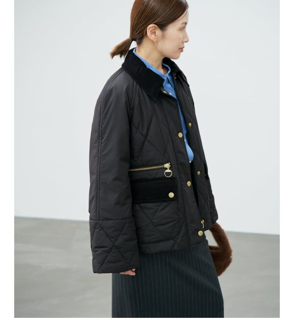 IENA「《予約》Barbour/バブアー 別注 MARTHA QUILTED JK ブルゾン」|その他|