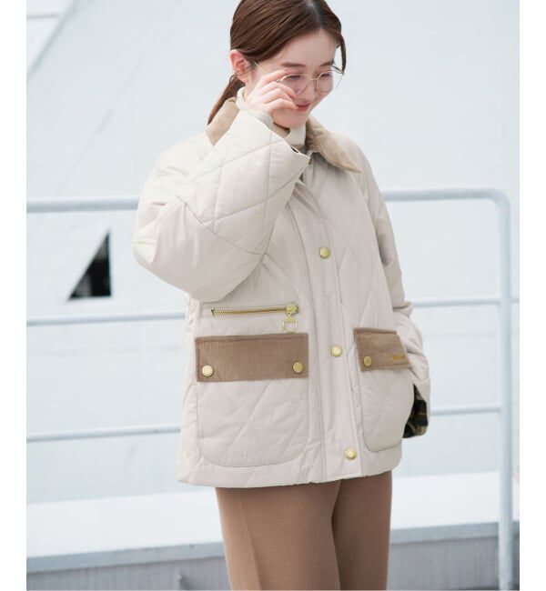 IENA「《予約》Barbour/バブアー 別注 MARTHA QUILTED JK ブルゾン」|その他|