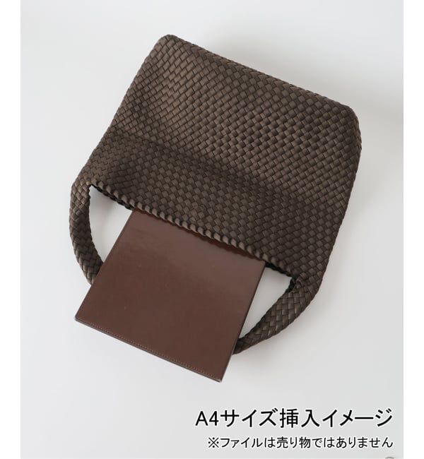 SLOBE IENA「《予約》SLOBE イントレチャートトートバッグL」|トートバッグ|