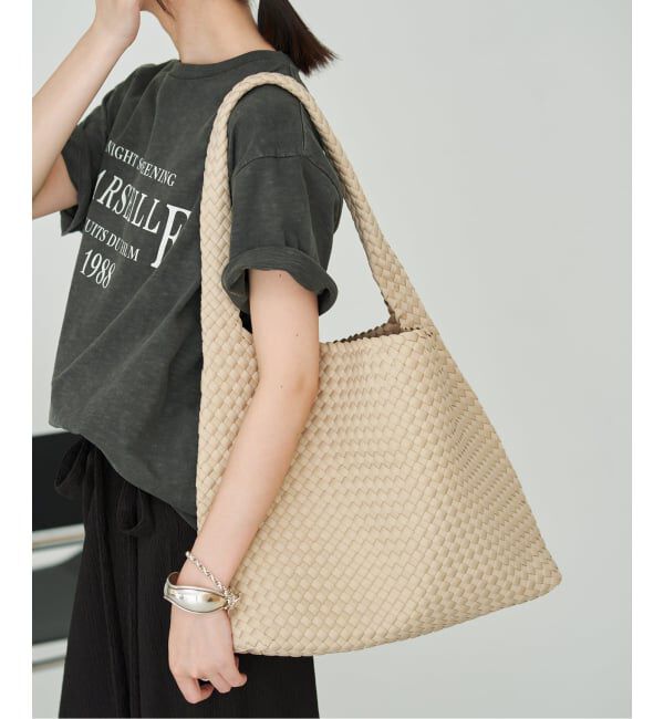 SLOBE IENA「《予約》SLOBE イントレチャートトートバッグL」|トートバッグ|