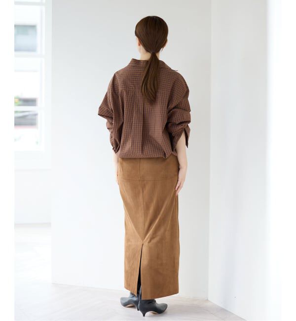IENA「《予約》オーガニックコットンドロストシャツ」|シャツ・ブラウス|