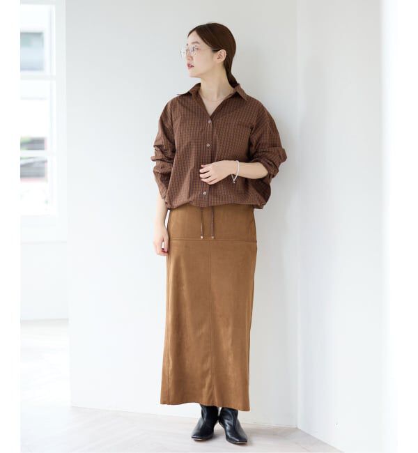 IENA「《予約》オーガニックコットンドロストシャツ」|シャツ・ブラウス|