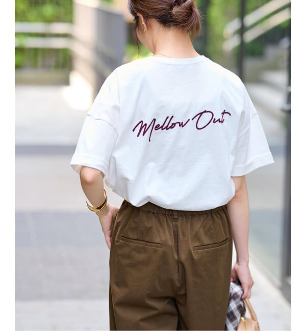 JOURNAL STANDARD relume「《追加》刺繍ロゴハーフスリーブT」|Tシャツ・カットソー|