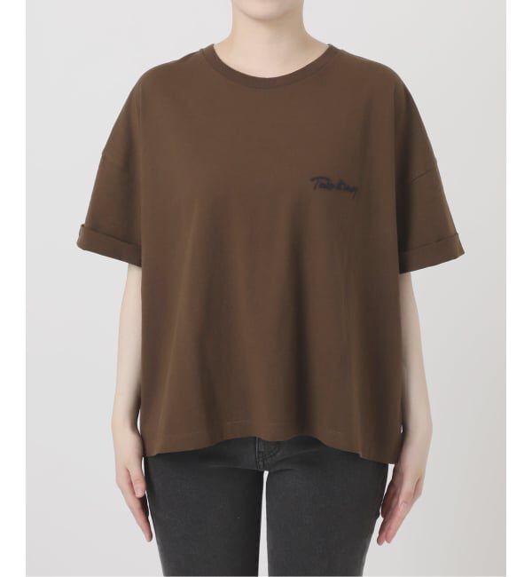 JOURNAL STANDARD relume「《追加》刺繍ロゴハーフスリーブT」|Tシャツ・カットソー|