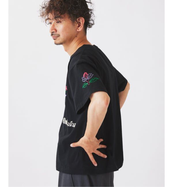JOURNAL STANDARD relume「タイランド ハンドステッチ 刺繍 Tシャツ」|Tシャツ・カットソー|