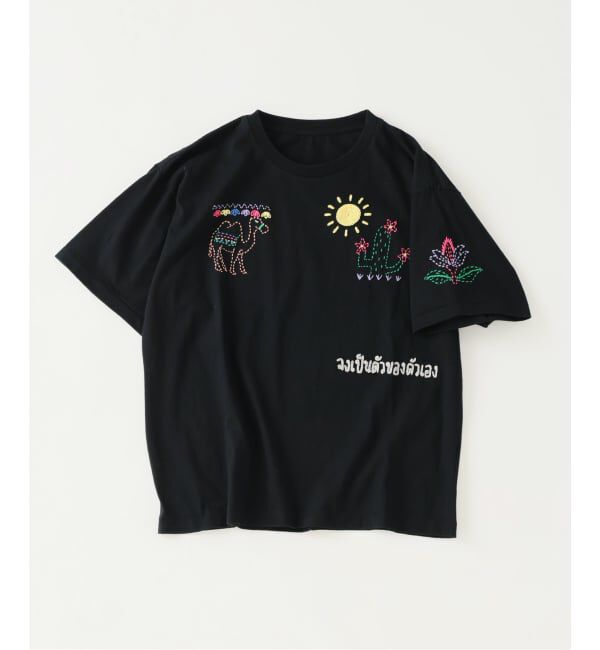 JOURNAL STANDARD relume「タイランド ハンドステッチ 刺繍 Tシャツ」|Tシャツ・カットソー|