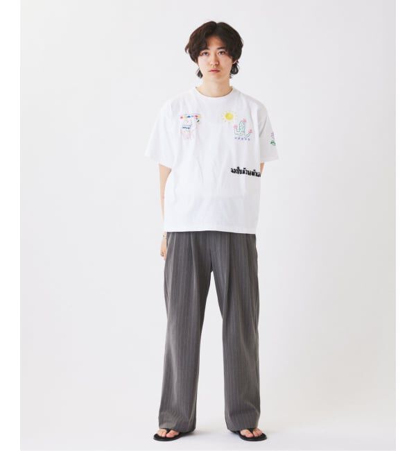 JOURNAL STANDARD relume「タイランド ハンドステッチ 刺繍 Tシャツ」|Tシャツ・カットソー|