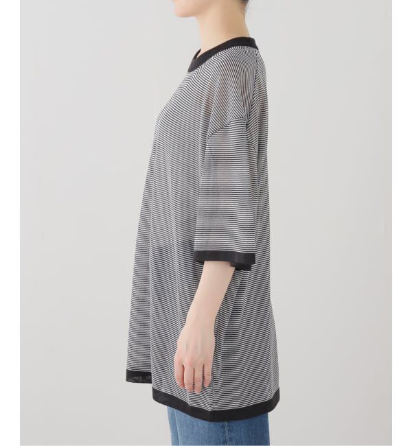 FRAMeWORK「KAYLE/ケイル　WASHI SHORT SLEEVE Tシャツ」|ニット・セーター|