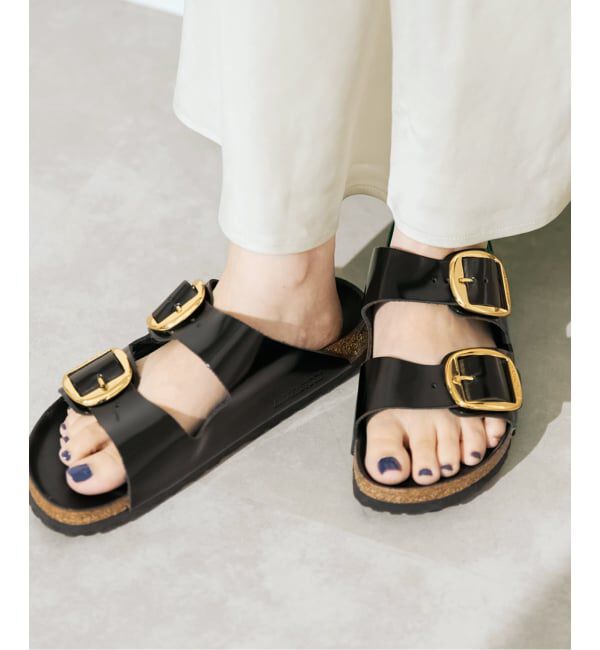 Spick and Span「《追加》BIRKENSTOCK/ビルケンシュトック ARIZONA BIG BUCKLE HEX」|サンダル|ブラック