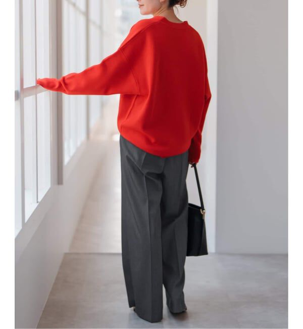 Spick and Span「《34サイズ登場 / 追加予約》P/Wイージースラックスパンツ」|スラックス|