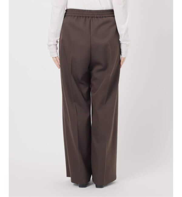 Spick and Span「《34サイズ登場 / 追加予約》P/Wイージースラックスパンツ」|スラックス|
