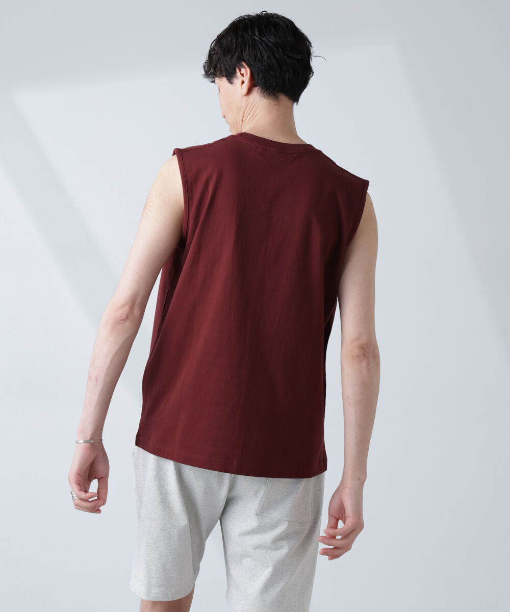 NANO universe「「NJ/CLUB」 ベーシック ノースリーブ」|Tシャツ・カットソー|