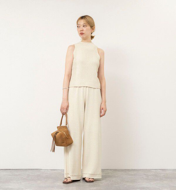 NOLLEY'S sophi「《セットアップ対応》【WALANCE/ワランス】paper knit パンツ」|その他|