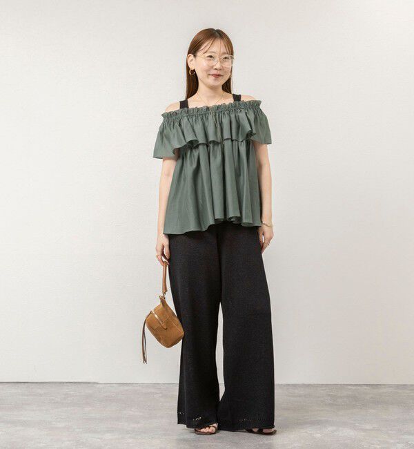 NOLLEY'S sophi「《セットアップ対応》【WALANCE/ワランス】paper knit パンツ」|その他|