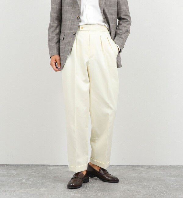 NOLLEY'S goodman「2タックスラックス サイドアジャスター 26AW」|スラックス|