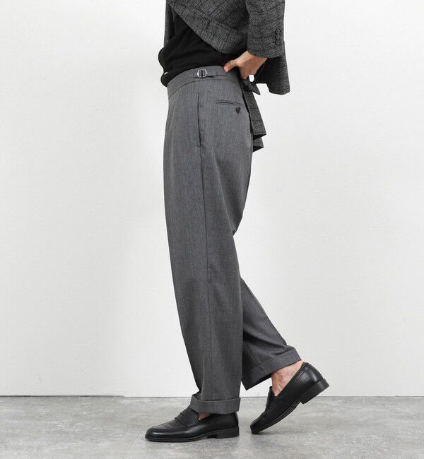 NOLLEY'S goodman「2タックスラックス サイドアジャスター 26AW」|スラックス|