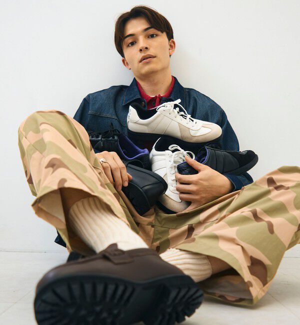 GLOSTER「【GOODNESS】ジャーマントレーナー GERMAN TRAINER スニーカー」|スニーカー|