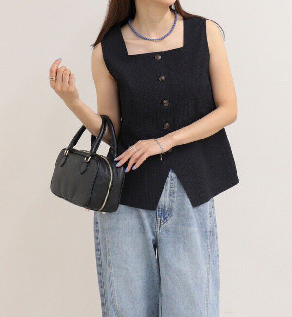 fredy emue「FR横長レザーボストンバッグ」|ボストンバッグ|