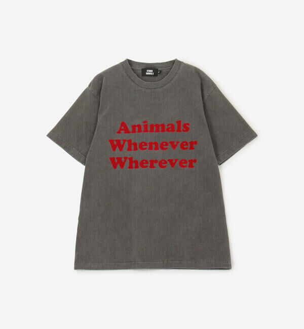  「STUDIO WEAREALLANIMALS | Whatever Whenever 半袖Tシャツ WOMEN」|Tシャツ・カットソー|