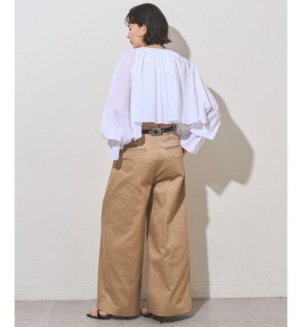  「TWILLタックパンツ」|その他|